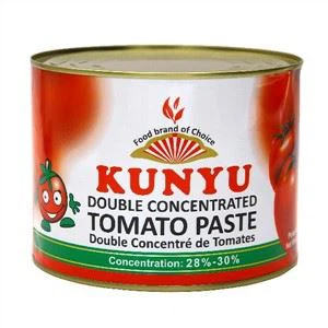 2200g de pâte de tomate en conserve