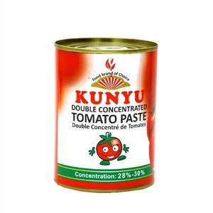 400g de pâte de tomate en conserve