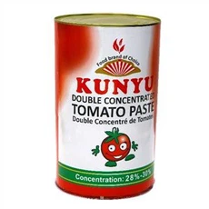4500g de pâte de tomate en conserve