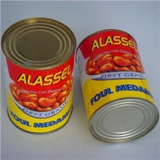 Haricots larges en conserve 397g