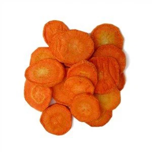 Croustilles de carottes frites sous vide