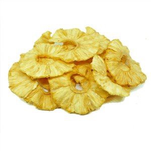 Croustilles d’ananas frites sous vide