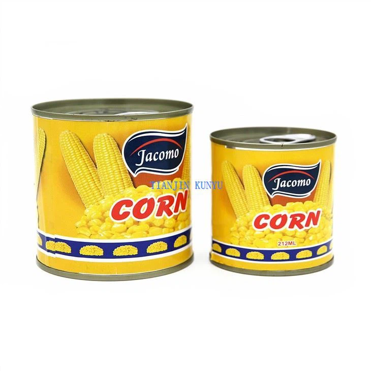 Maïs sucré en conserve de légumes en conserve Maïs sucré de marque client